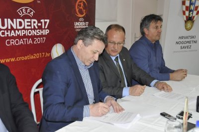 Ugovor su potpisali izvršni direktor HNS-a Damir Vrbanović i predsjednik ZSUGV-a Alen Runac