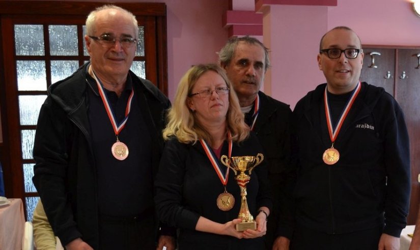 Športska Udruga slijepih Varaždin osvojila je treće mjesto u ekipnoj konkurenciji