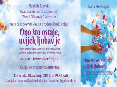 Ivana Plechinger u četvrtak će promovirati knjigu u Varaždinu