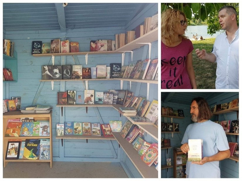 FOTO: Na Aquacityju otvorena kućica s knjigama