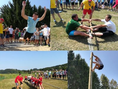 FOTO Salinovec: Veselo je bilo na tradicionalnim 33. seoskim igrama starih sportova
