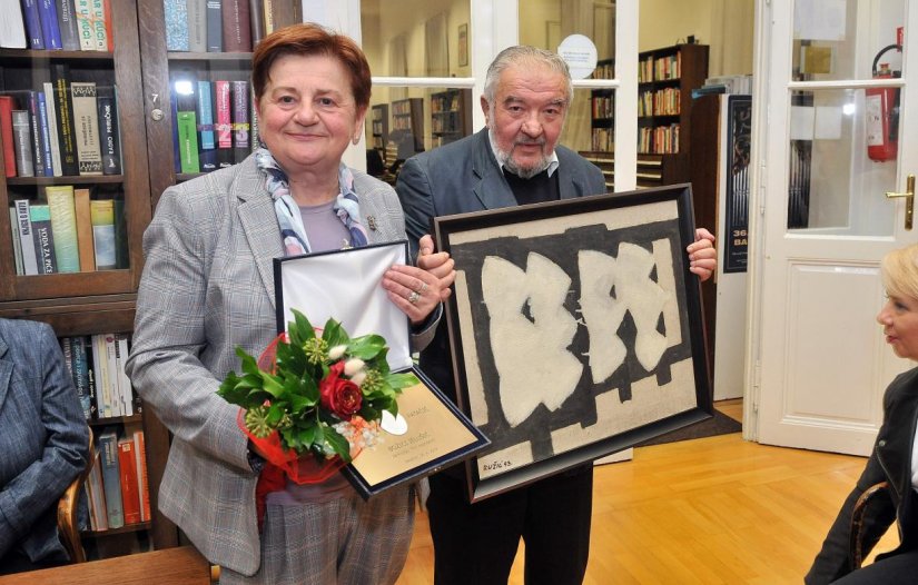 Božici Jelušić nagrada Katarina Patačić za zbirku kajkavske poezije Ftič kesnokrič