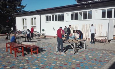 Drvna radionica na VI. OŠ Varaždin: Izrađuju klupe i razvijaju poduzetnički duh