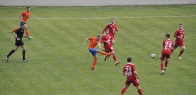 Domagoj Drožđek danas je postigao sva tri gola za veliku pobjedu nogometaša Varaždina nad Goricom