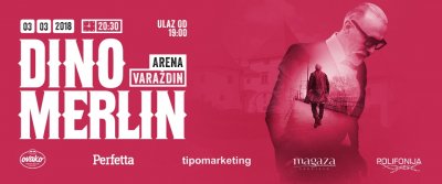 Dino Merlin i njegova glasovita turneja “Hotel Nacional” u ožujku u Varaždinu