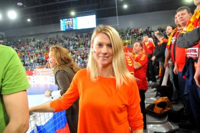 Za Sloveniju je s tribina Arene Varaždin navijla i poznata slovenska olimpijka Jolanda Čeplak