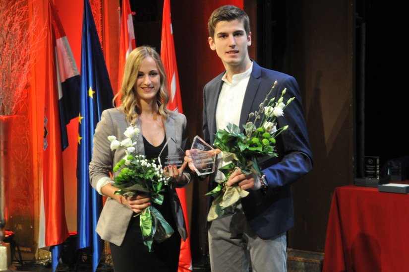 Kristina Dudek drugi je put osvojila naslov najbolje, dok je Enes Garibović sportaš Grada postao treću godinu zaredom