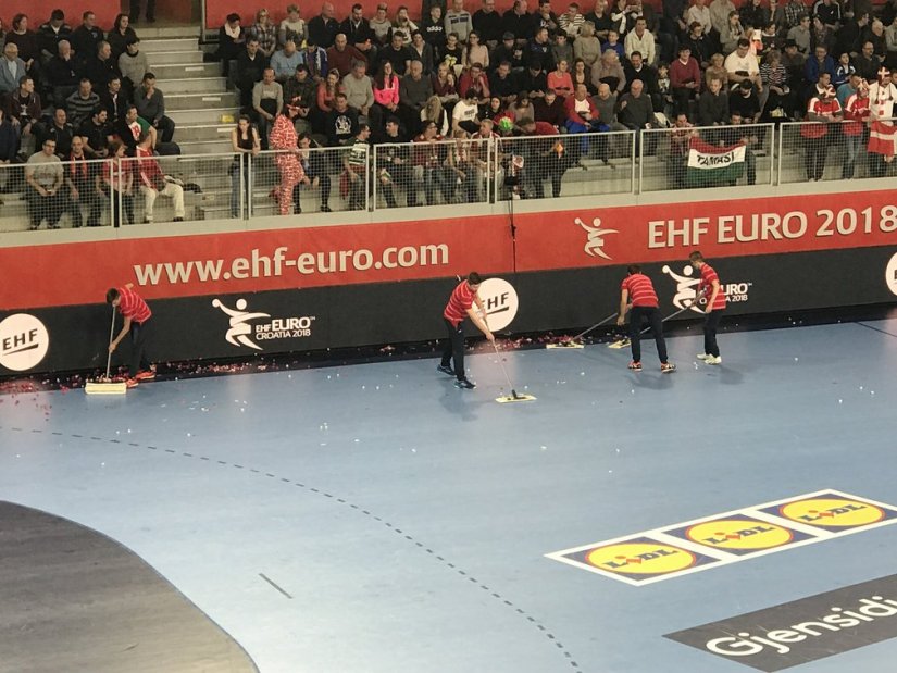 Mladi rukometaši dali su doprinos u organizaciji EHF EURO-a 2018. u Varaždinu