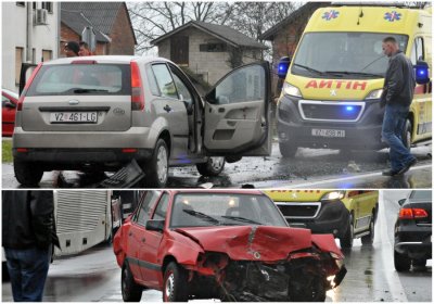 U Šemovcu prometna nesreća s ozlijeđenim osobama i zastoj u prometu