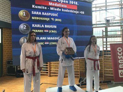 Karate klub Ivanec osvojio šest medalja na 9. Podravina openu u Đurđevcu