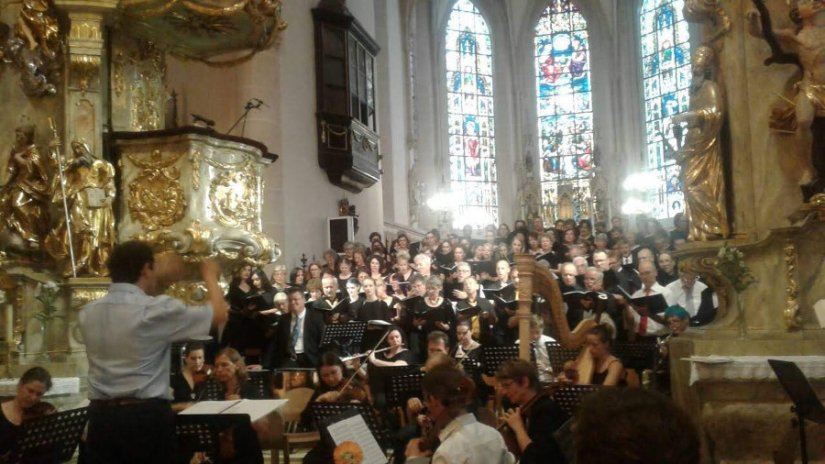 Nakon Varaždina i Graza, Chorus angelicus izveo Rutterov Magnificat i u Badenu