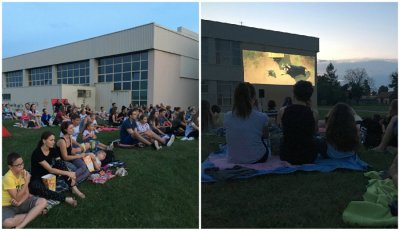 FOTO Ljetne večeri u Cestici: Dvjestotinjak gledatelja uživalo u kinu na otvorenom