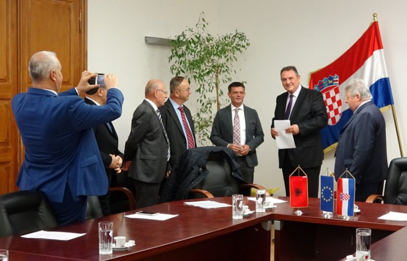 Delegacija albanske regije Elbasan u dvodnevnom posjetu Varaždinskoj županiji
