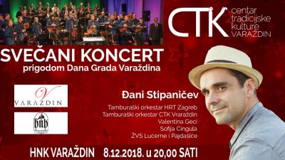 Đani Stipaničev uz Tamburaški orkestar CTK-a priređuje pravu poslasticu u HNK