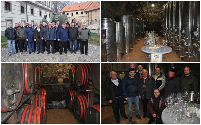 Članovi Udruge vinogradara i vinara općine Jalžabet posjetili međimurske vinogradare