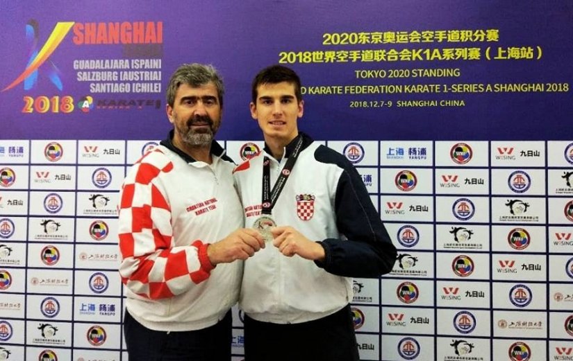 Enes Garibović srebrni na turniru Svjetske karate lige Serije A u Šangaju
