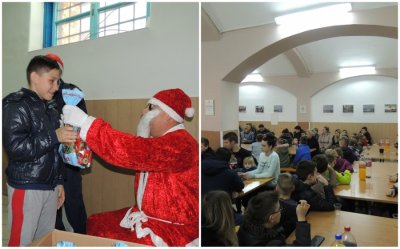 U općini Visoko više od polovice školaraca u vatrogastvu pa ih Djed Mraz obradovao darovima