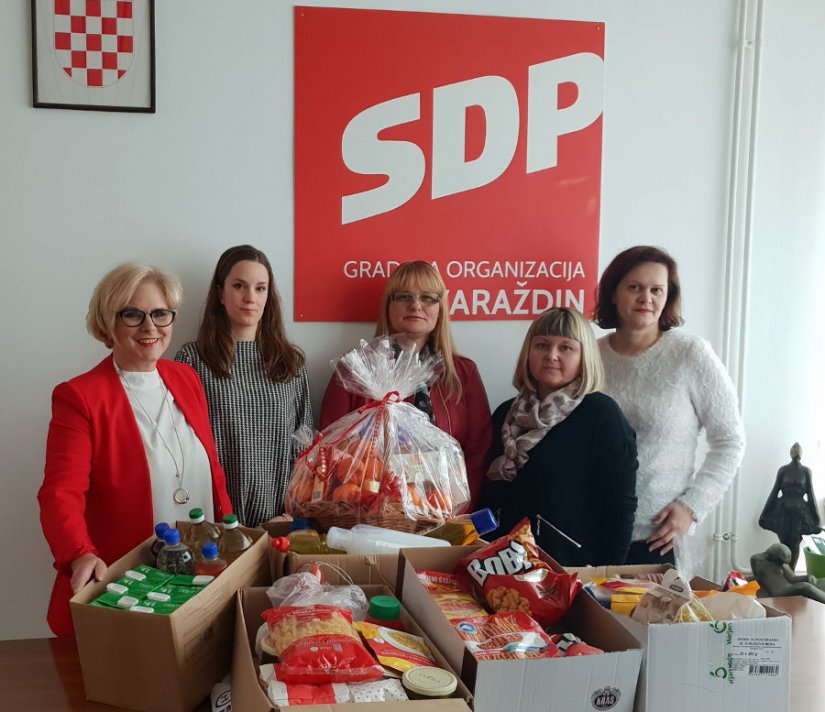 Blagdanske akcije Foruma žena SDP-a diljem Varaždinske županije