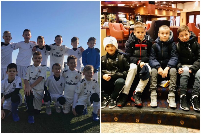 Četiri mlada igrača Varaždina trenirala u kampu Real Madrida