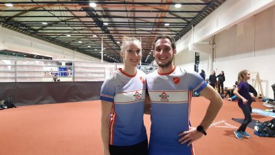 Lucija Pokos i David Šalamon dvoranski su prvaci Hrvatske u svojim disciplinama
