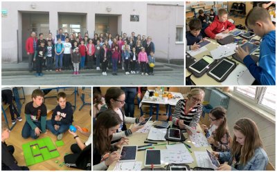 Učenici i učitelji iz Slovenije usavršili svoje IKT kompetencije u I. OŠ Varaždin