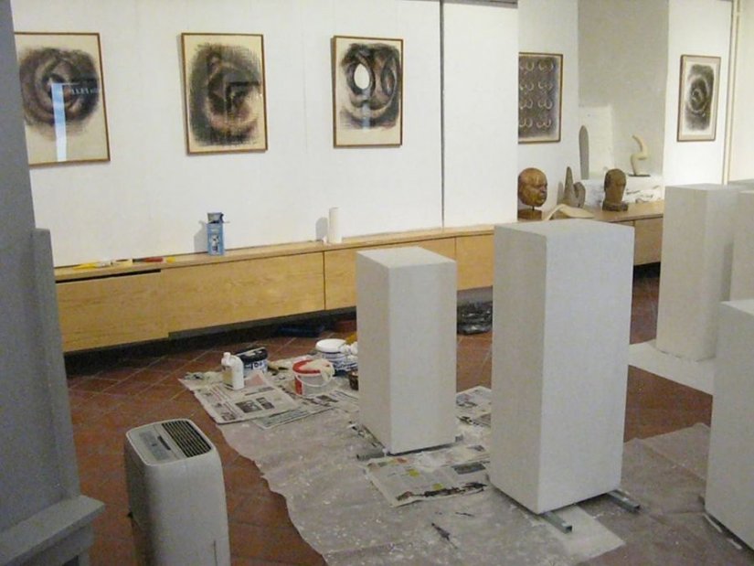 Izložba slika i skulptura Josipa Grgevčića u Galeriji HDLU-a
