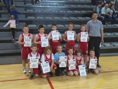 Dječaci (U9) Vindije osmi u Hrvatskoj na prvenstvu mini košarke u Pazinu