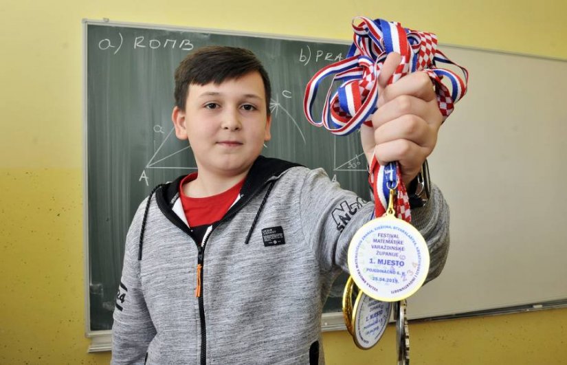 Državni prvak iz matematike Marko Hrenić odličan s brojkama, ali i s gitarom