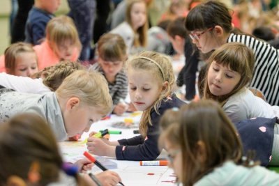 FOTO  Olimpijski festival dječjih vrtića grada Varaždina počeo - crtanjem
