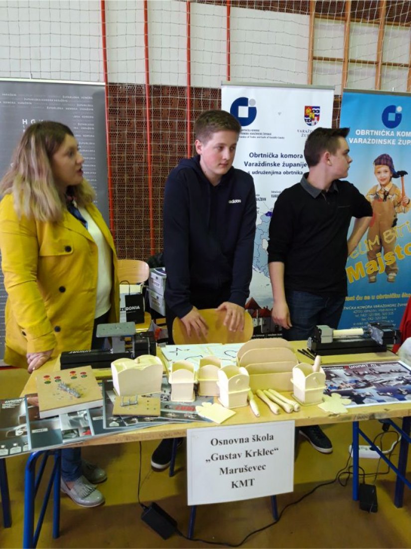 Obrtnici u akciji: osmašima u Ivancu u sklopu kampanje predstavili obrtnička zanimanja