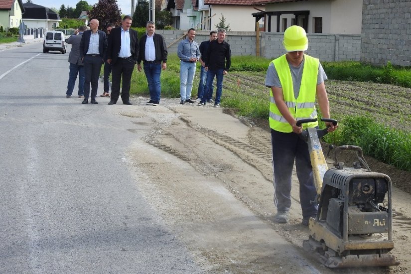 Započela izgradnja biciklističke staze između Svibovca i Sračinca
