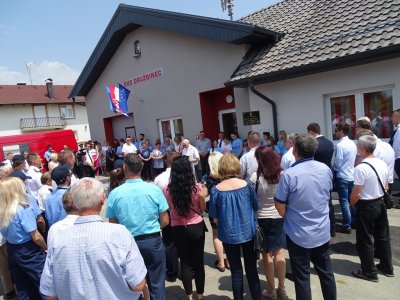 Veliki dan za Općinu Petrijanec – Otvoren obnovljeni Društveno - vatrogasni dom u Družbincu