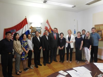 Županiju posjetila delegacija Stalnog odbora Narodnog kongresa Grada Hangzhou iz provincije Zheijang