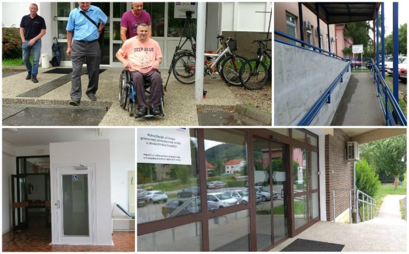 Osobama s invaliditetom lakši pristup zdravstvenim uslugama u zgradama županijskog Doma zdravlja