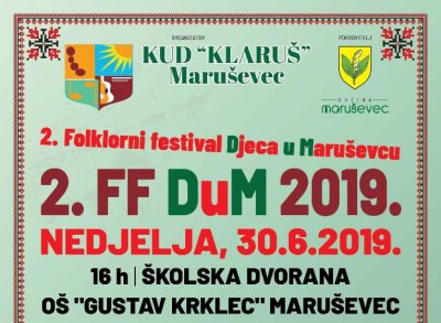 Uskoro Drugi Folklorni festival &quot;Djeca u Maruševcu&quot;