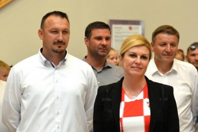 Jenkač na Pantovčaku: novomarofski gradonačelnik među tisuću uzvanika na prijemu Grabar-Kitarović