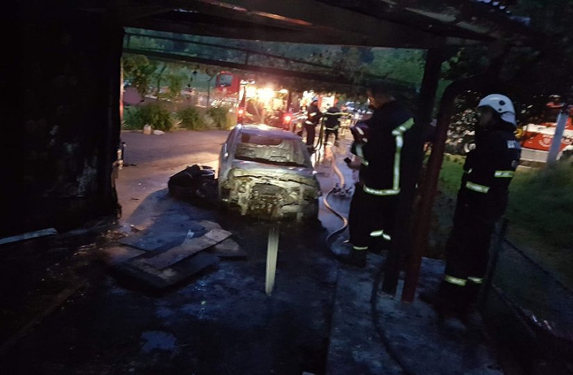 31-godišnjakinji netko zapalio auto, požar se proširio na garažu i kuću