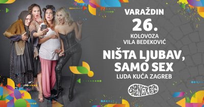 Špancirfest: Zbog velikog interesa &quot;Ništa ljubav, samo sex&quot; se seli u Arenu Varaždin