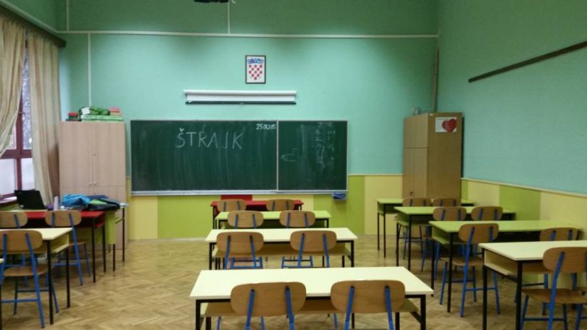 Sindikalci zadovoljni odazivom nastavnika na štrajk u Varaždinskoj županiji u kojoj se i sutra štrajka