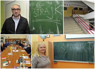 FOTO U sindikatima složni: štrajk učitelja u školama Varaždinske županije uspio je u potpunosti