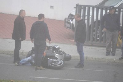 U nesreći kod raskrižja Supilove i Zagrebačke ulice nastradao motociklist