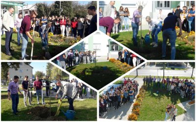 Učenici Srednje škole Novi Marof pridružili se nacionalnoj inicijativi sadnje stabala