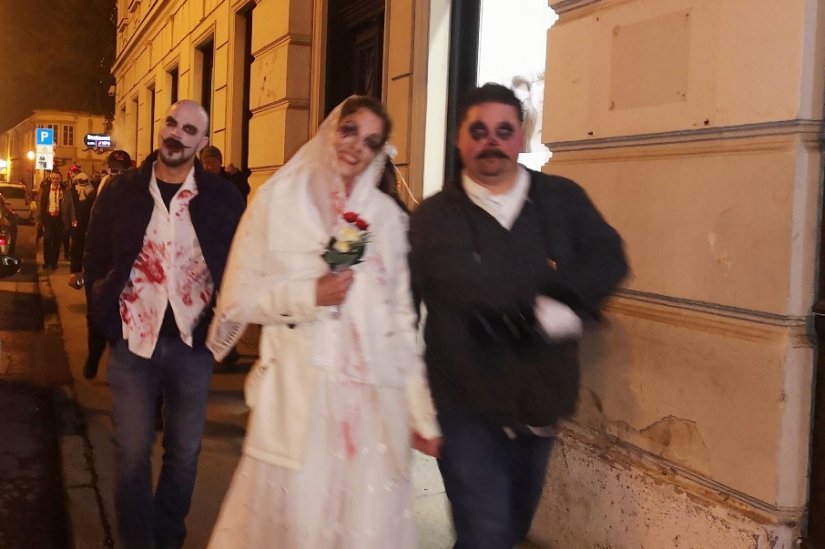 FOTO Halloween privukao strane turiste u Varaždin