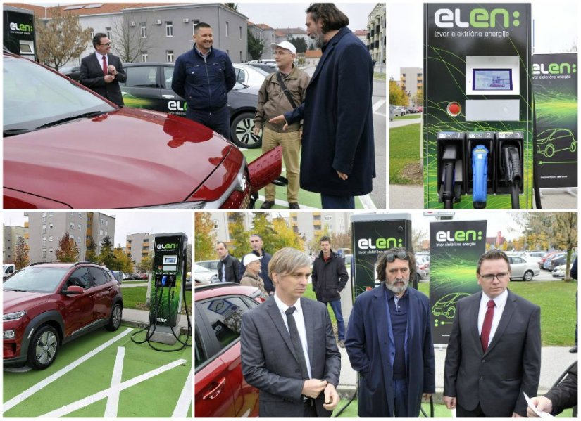 U Varaždinu postavljena prva brza punionica za električne automobile: auto pun za pola sata!