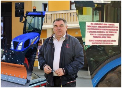Kostanjevac opet po Štromaru: &quot;Ministarstvo financiralo dva lijeva kotača novog traktora s ralicom&quot;