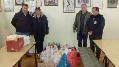 Udruga branitelja i veterana Domovinskog rata općine Vidovec donirala namirnice za potrebite župljane
