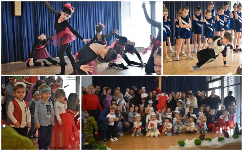 FOTO: Božićni sajam i plesni spektakl u Trnovcu oduševili i svetog Nikolu
