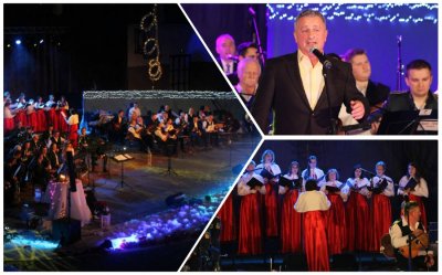FOTO Božićno vrijeme radosti u Lepoglavi upotpunili koncertom i zaradili veliki pljesak publike