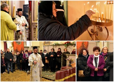 FOTO Pravoslavni vjernici okupili se u crkvi sv. Georgija u Varaždinu kako bi proslavili Božić