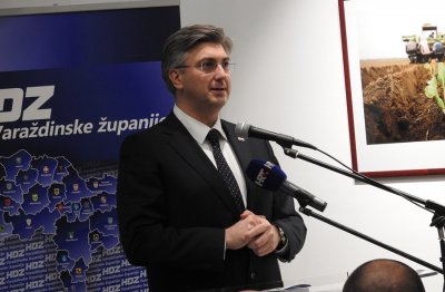 FOTO Plenković: &quot;Smisao izbora nije da druga opcija žešće napada njih nego što brani politiku HDZ-a&quot;